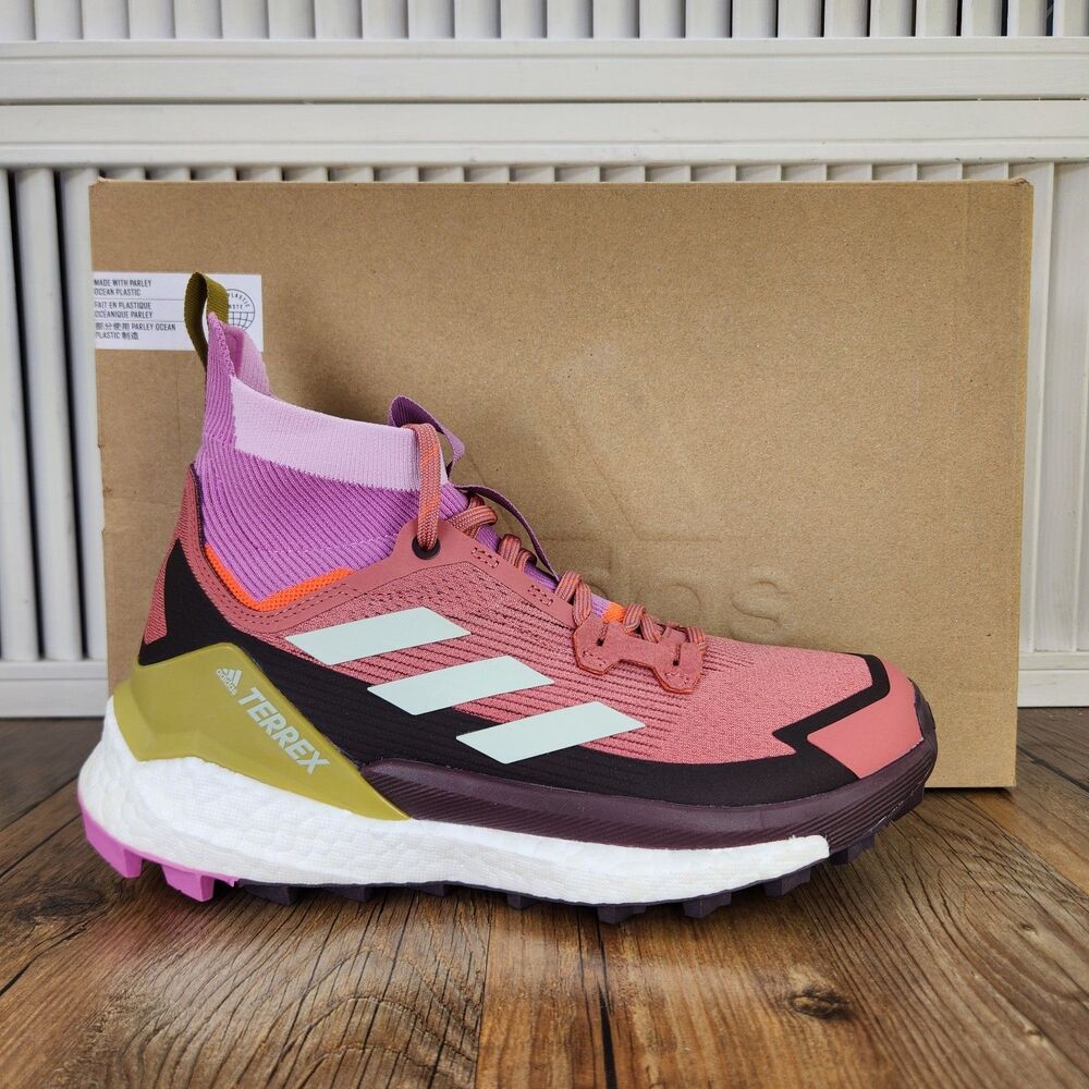 Adidas Terrex Free Hiker 2 GZ0685 Womens Sz 7.5 Pink Trail Hiking Sneaker Shoes